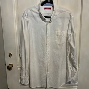 Cremieux XL men’s white button down